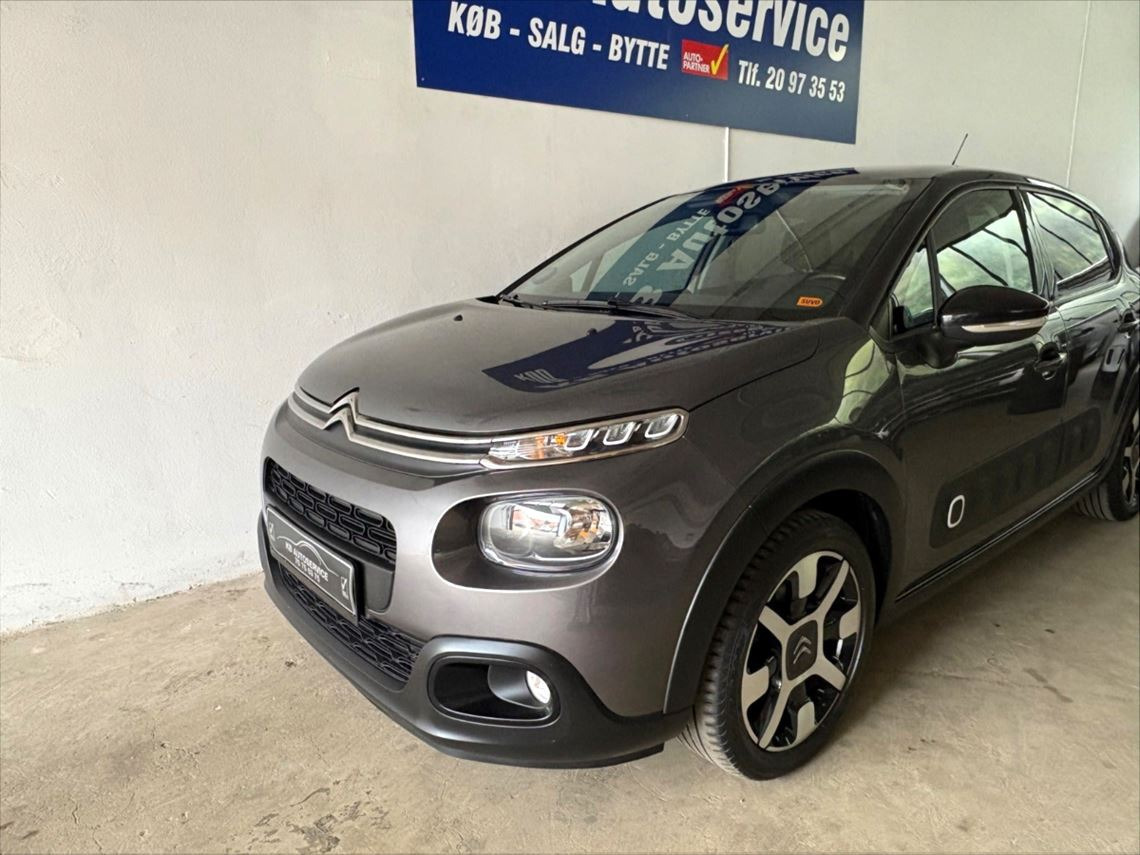 Grå Citroën C3 fra 2019