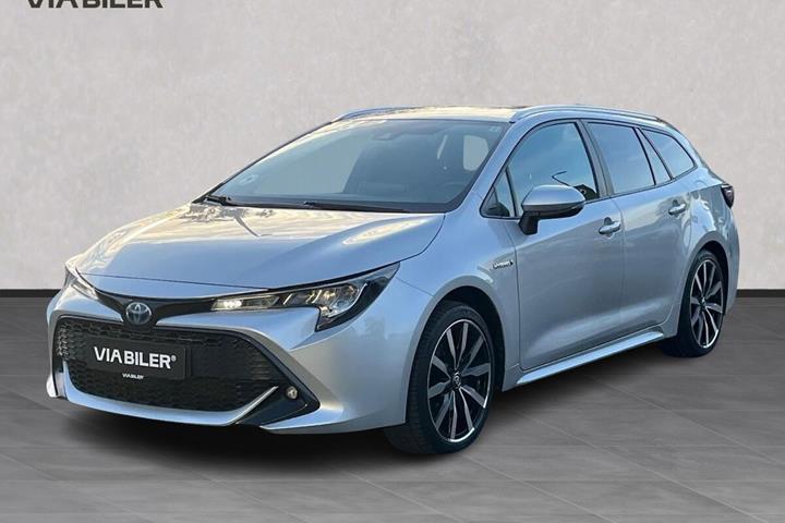 Sølv Toyota Corolla fra 2019