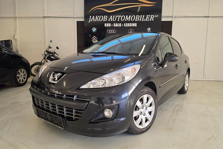 Sort Peugeot 207 fra 2010