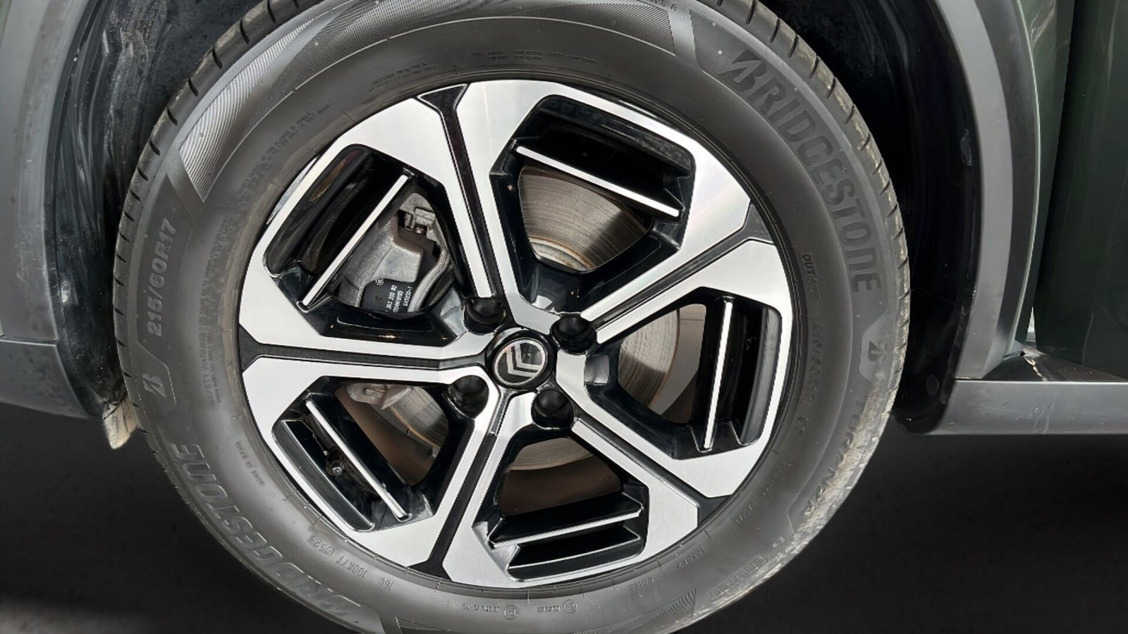 Grøn Citroën e-C3 Aircross fra 2025