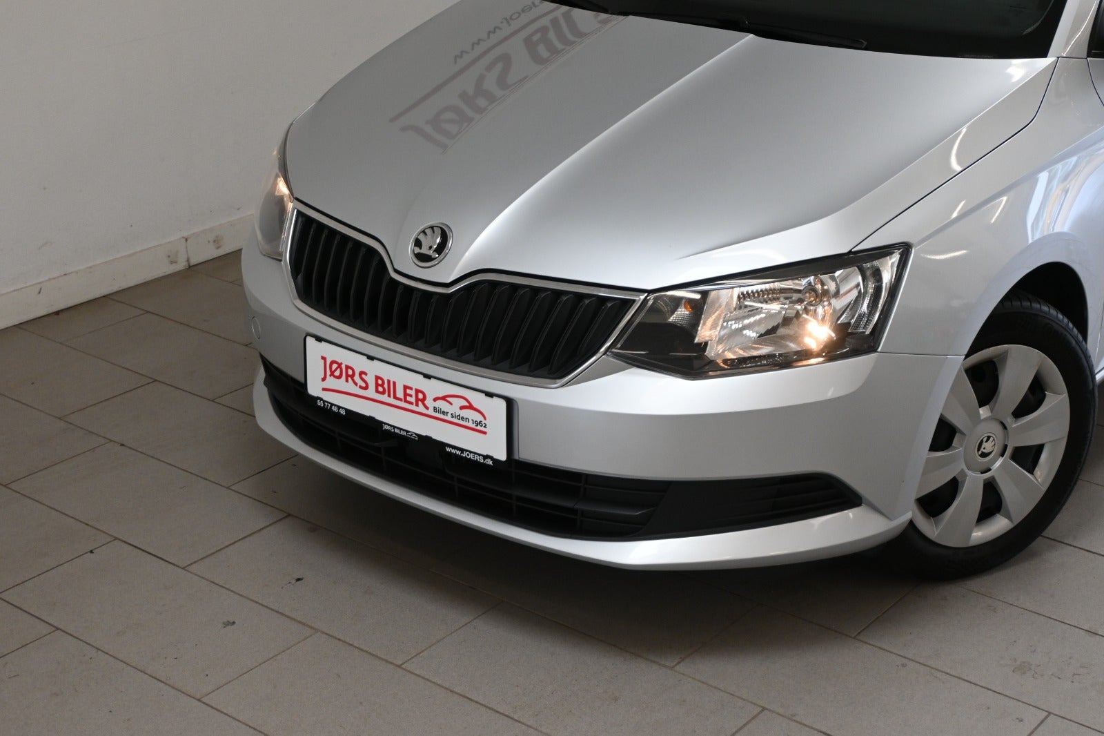 Sølv Skoda Fabia fra 2018