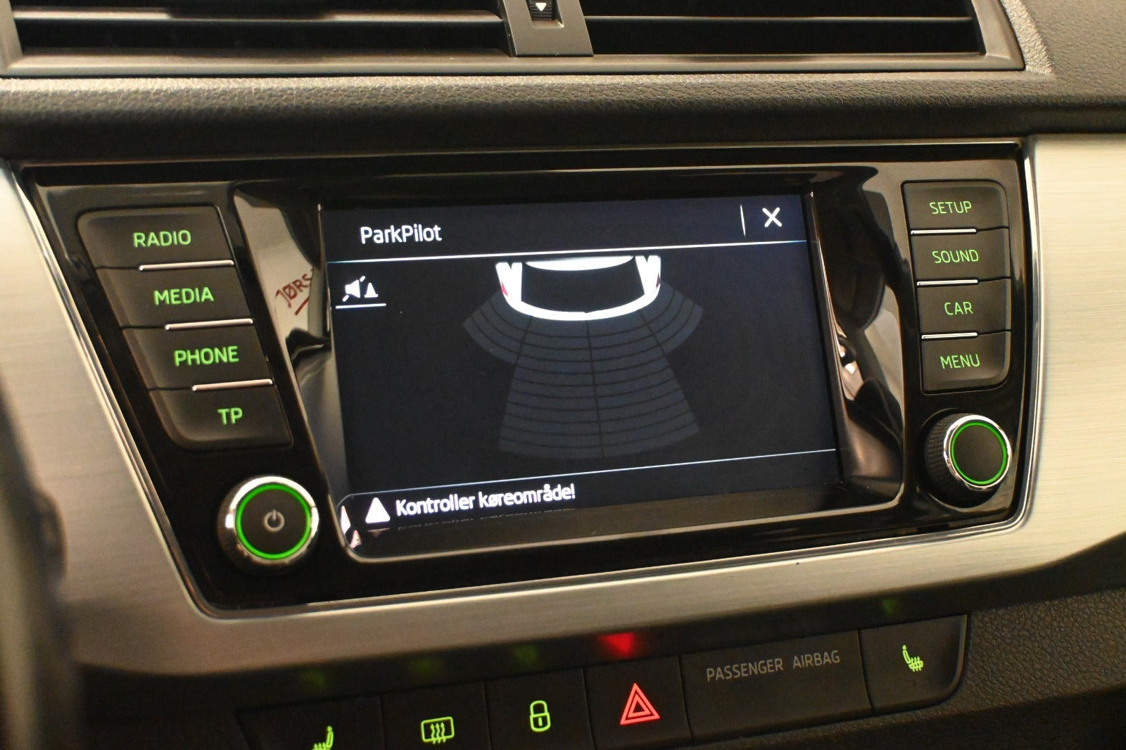 Sølv Skoda Fabia fra 2018