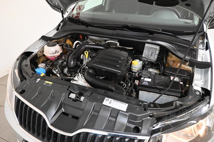 Sølv Skoda Fabia fra 2018