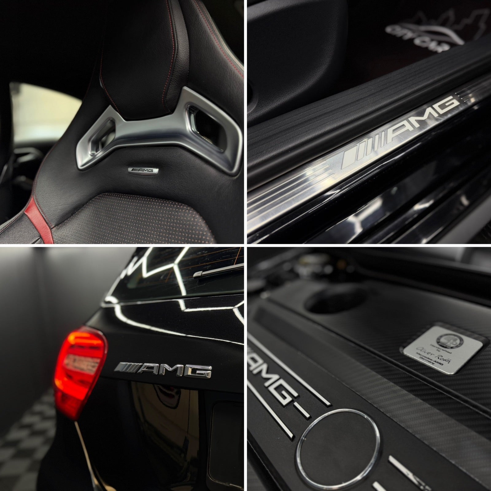 Sort Mercedes A45 fra 2014