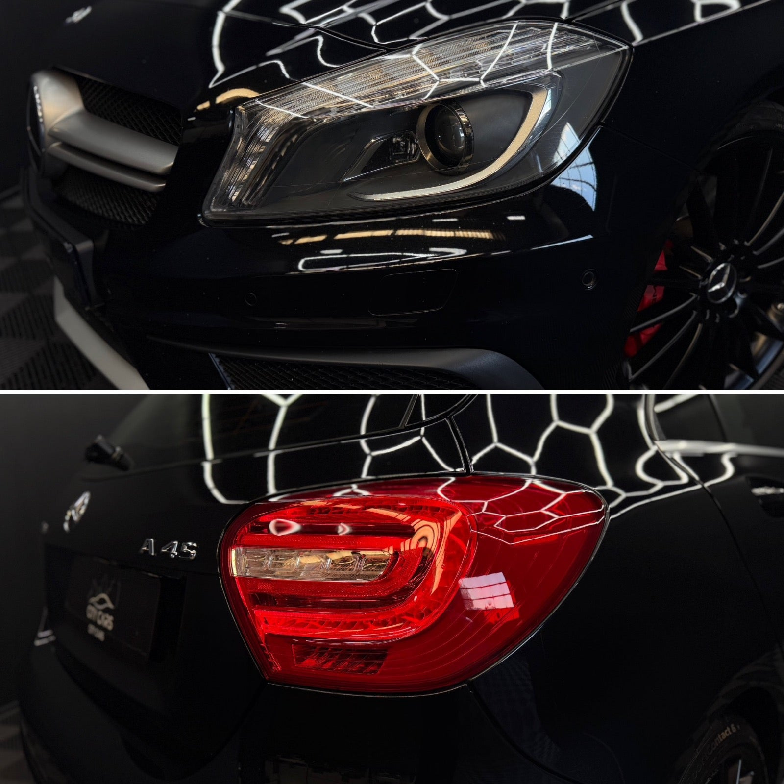 Sort Mercedes A45 fra 2014
