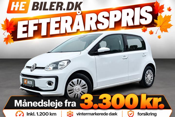 Hvid VW UP! fra 2020