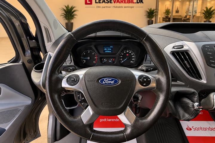 Grå Ford Transit Custom 270 L1 fra 2017