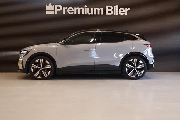 Grå Renault Megane E-Tech fra 2024