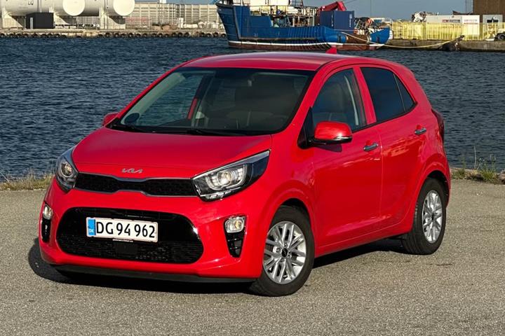 Rød Kia Picanto fra 2022