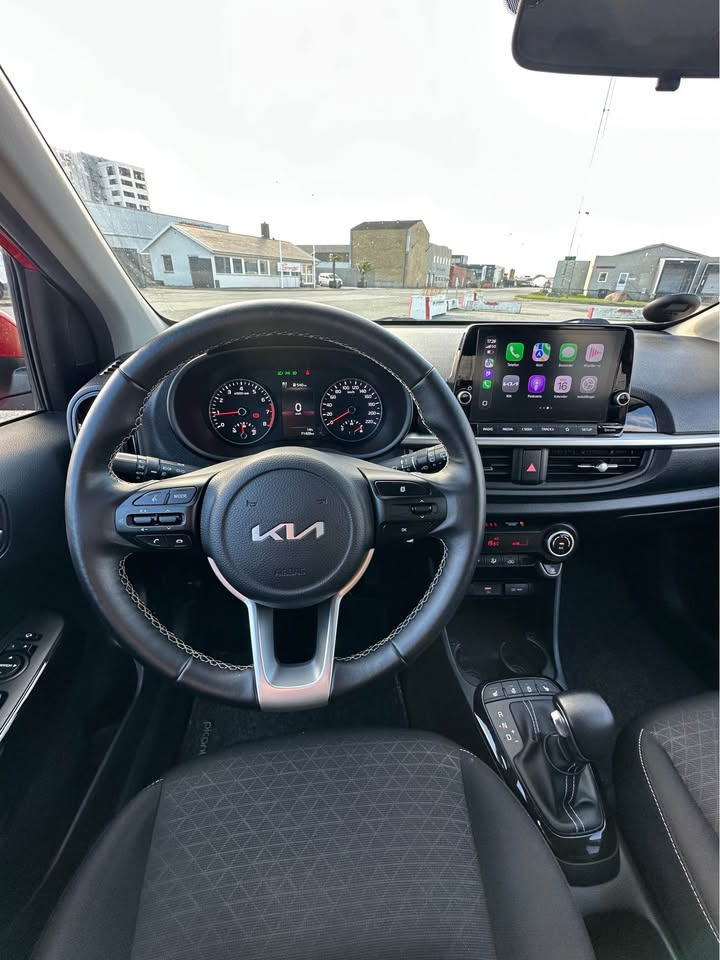 Rød Kia Picanto fra 2022