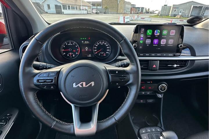 Rød Kia Picanto fra 2022