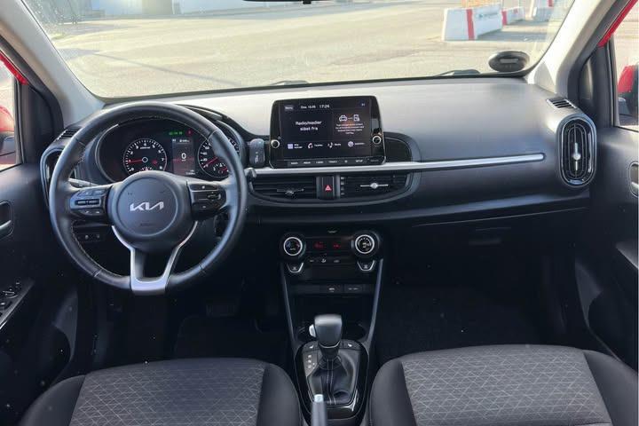 Rød Kia Picanto fra 2022