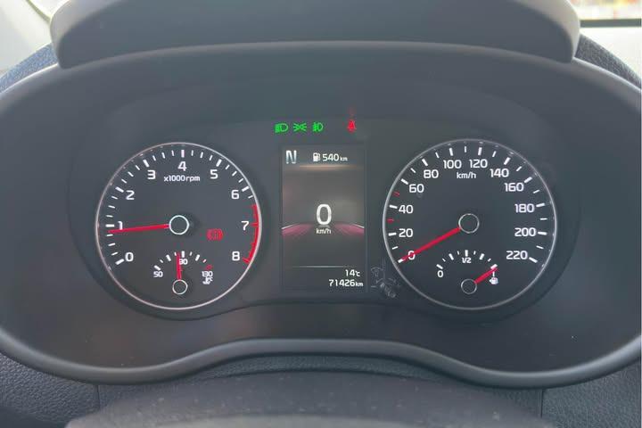 Rød Kia Picanto fra 2022