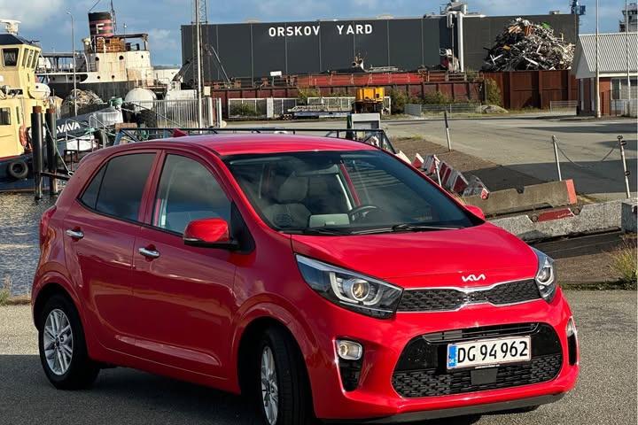 Rød Kia Picanto fra 2022