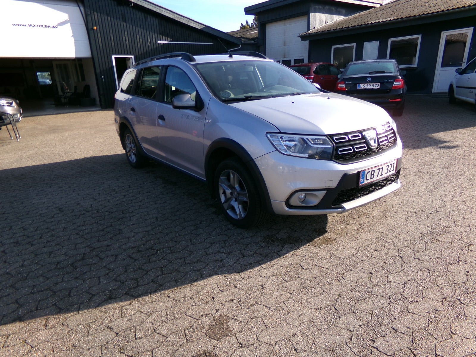 Sølv Dacia Logan fra 2018
