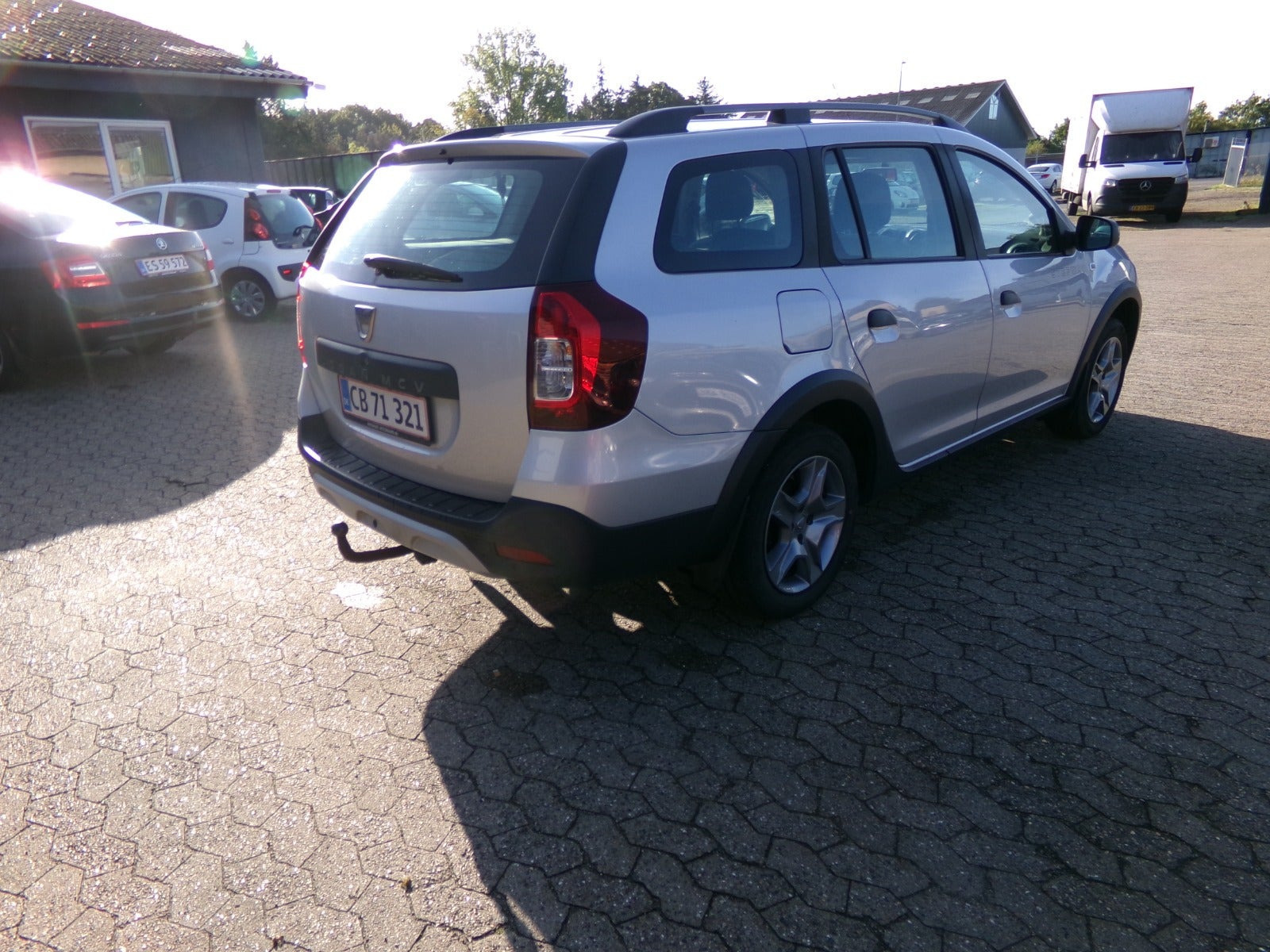 Sølv Dacia Logan fra 2018