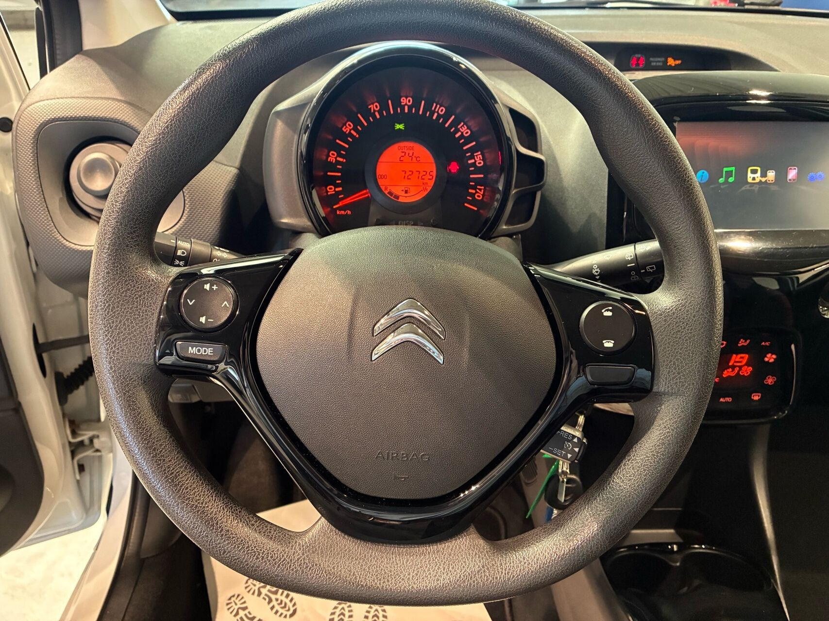 Hvid Citroën C1 fra 2019