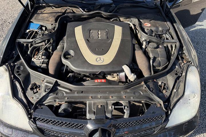 Sort Mercedes CLS500 fra 2007