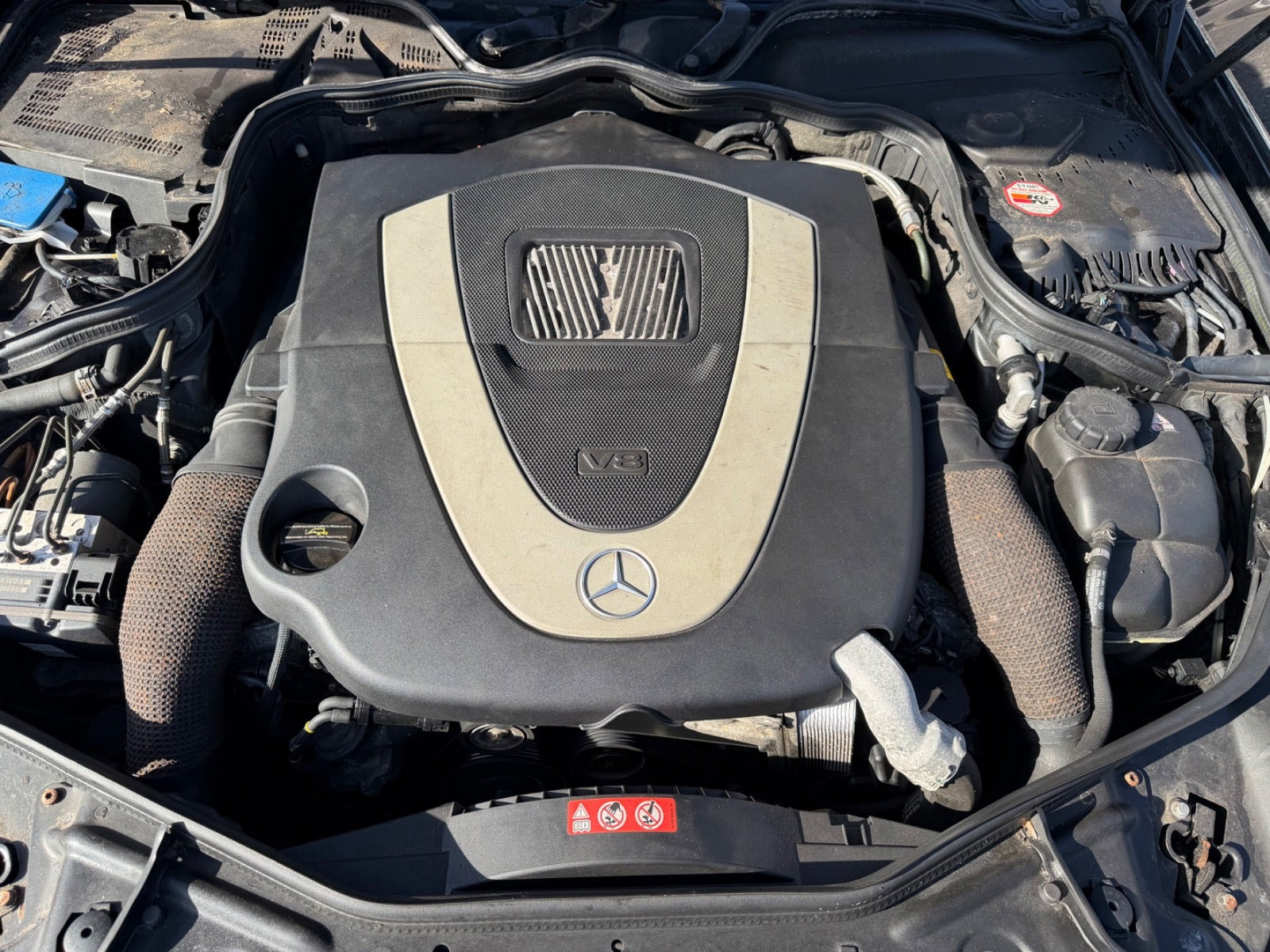 Sort Mercedes CLS500 fra 2007
