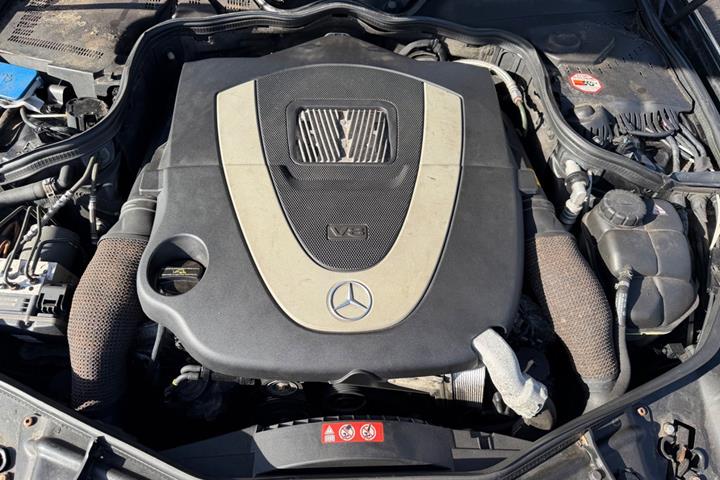 Sort Mercedes CLS500 fra 2007