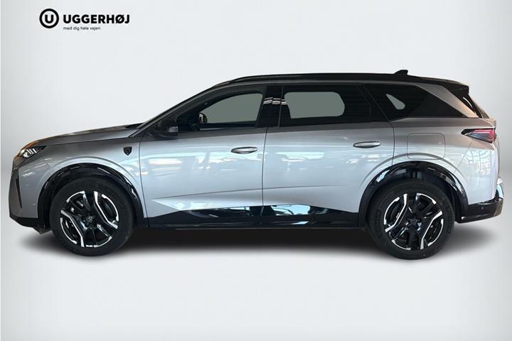 Sølv Peugeot e-5008 fra 2025