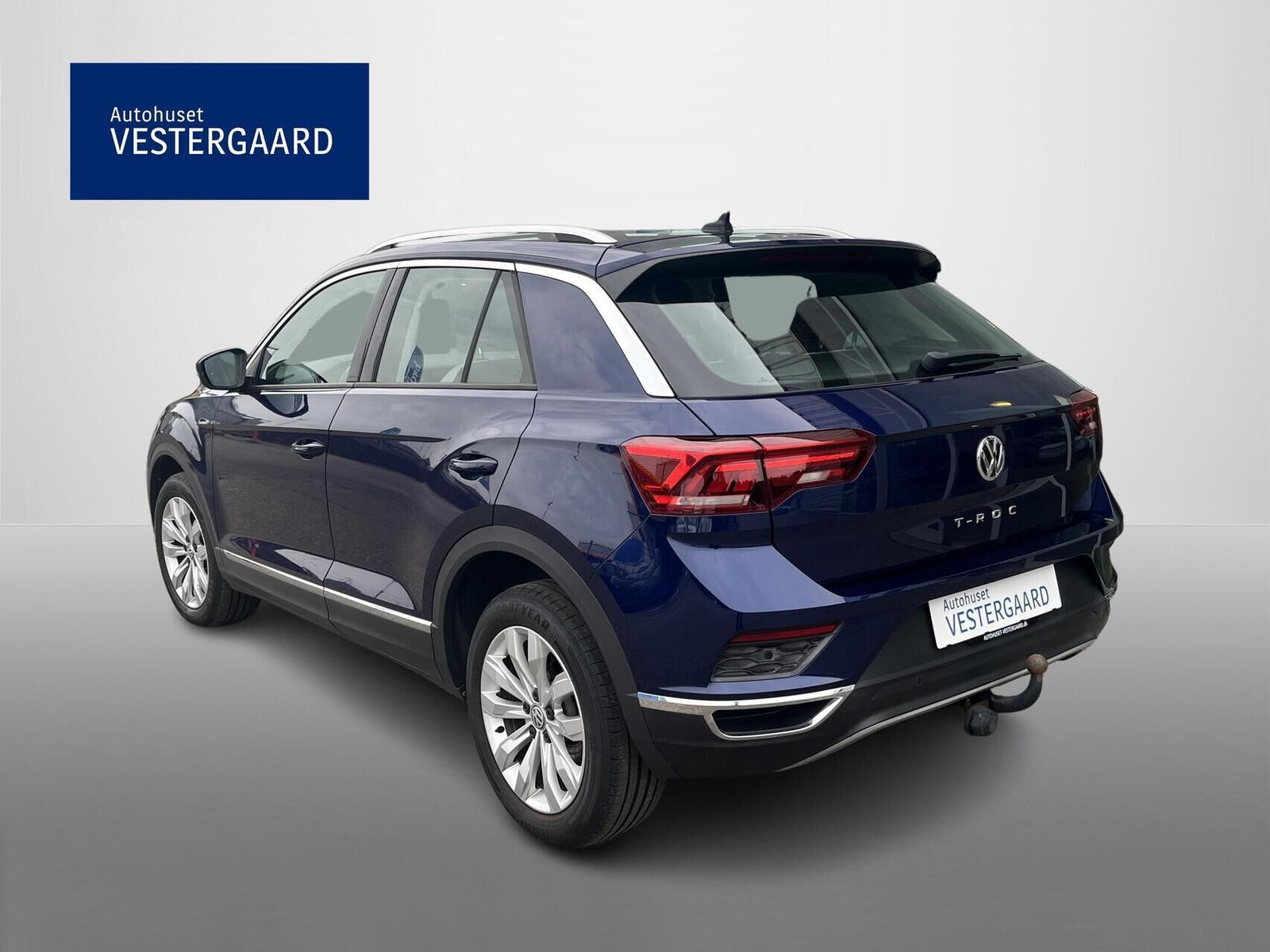 Blå VW T-Roc fra 2020