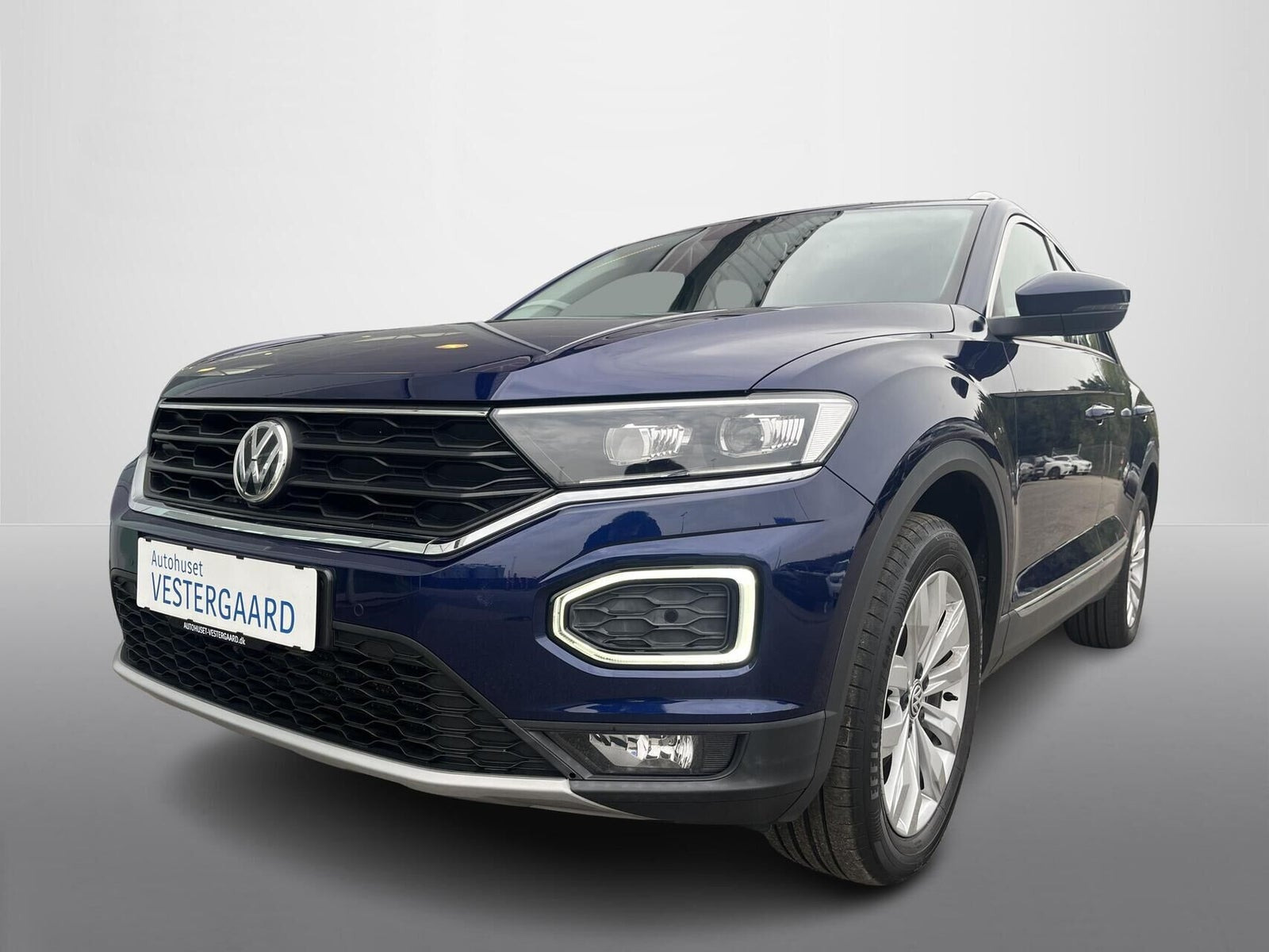 Blå VW T-Roc fra 2020