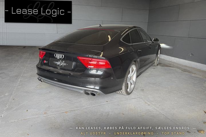 Sort Audi S7 fra 2013