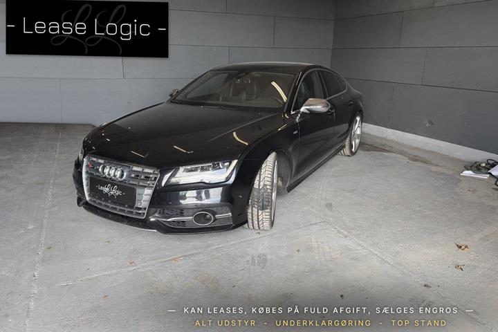 Sort Audi S7 fra 2013