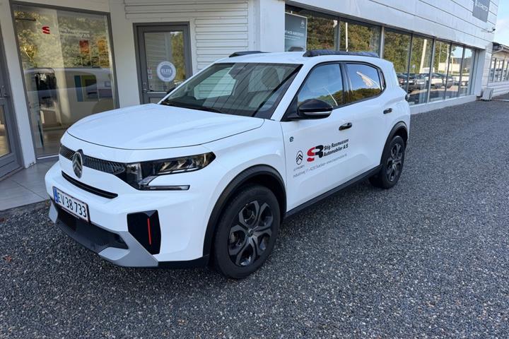 Hvid Citroën e-C3 Aircross fra 2026