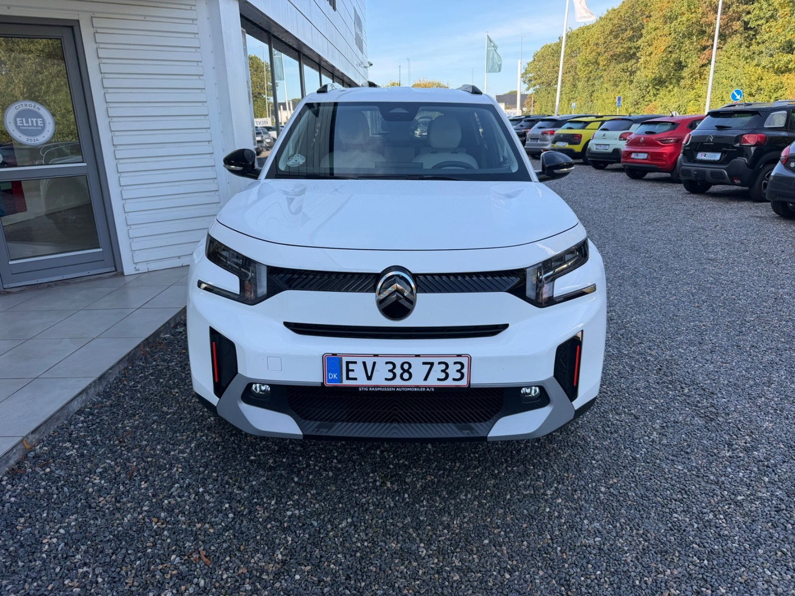 Hvid Citroën e-C3 Aircross fra 2026