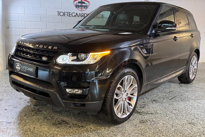 Sort Land Rover Range Rover sport fra 2015