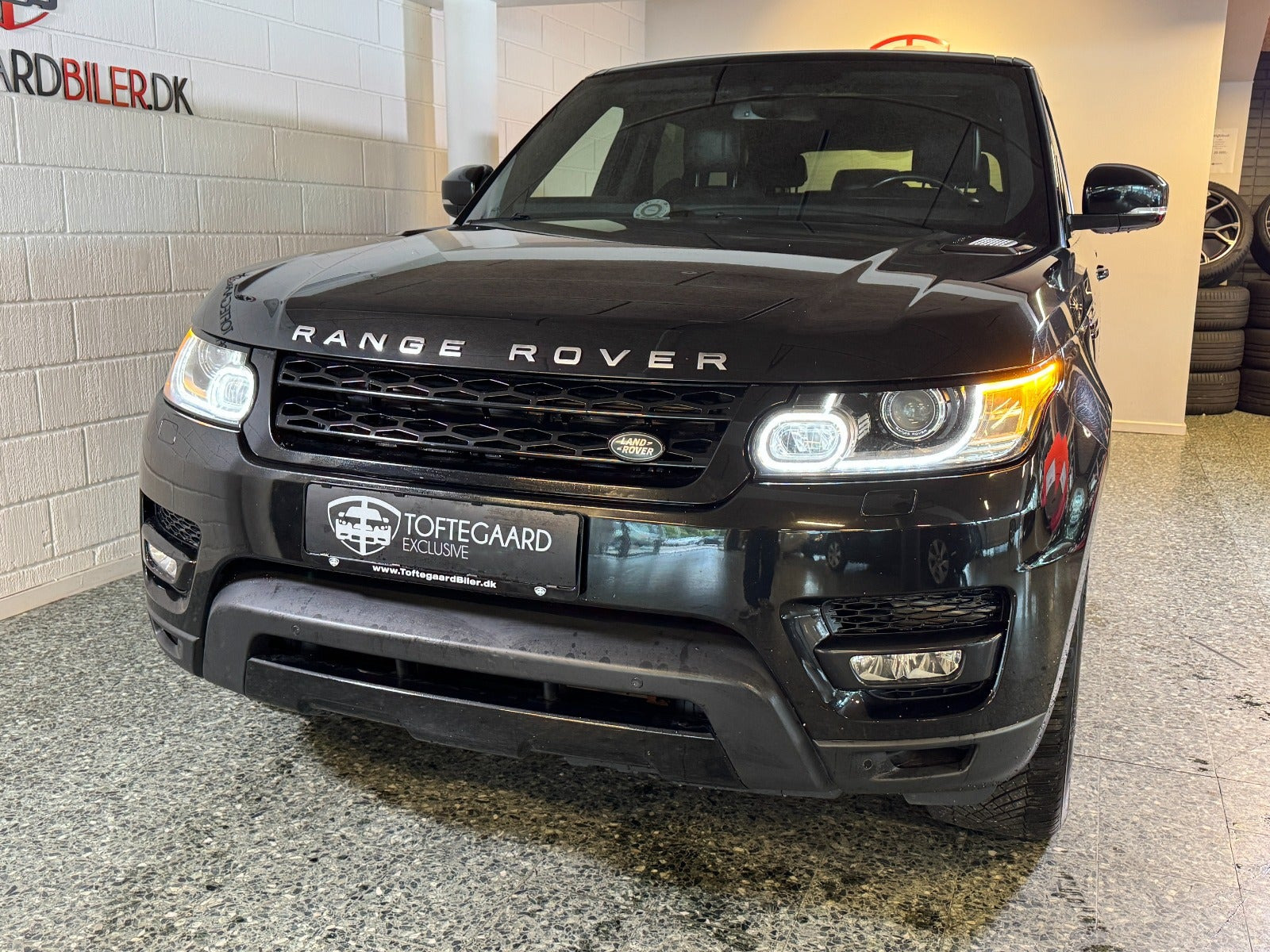 Sort Land Rover Range Rover sport fra 2015