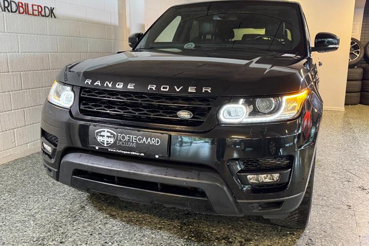Sort Land Rover Range Rover sport fra 2015