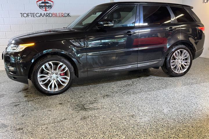 Sort Land Rover Range Rover sport fra 2015