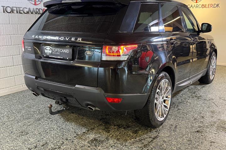 Sort Land Rover Range Rover sport fra 2015