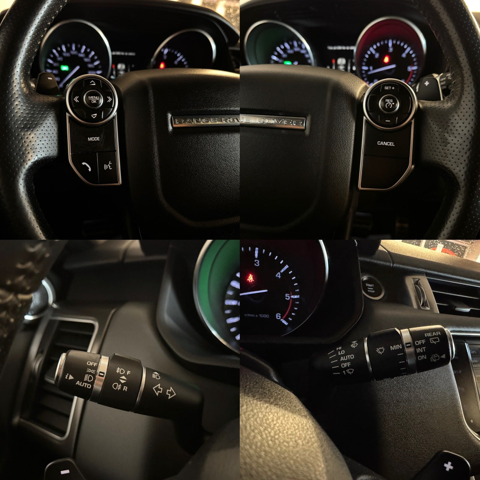 Sort Land Rover Range Rover sport fra 2015