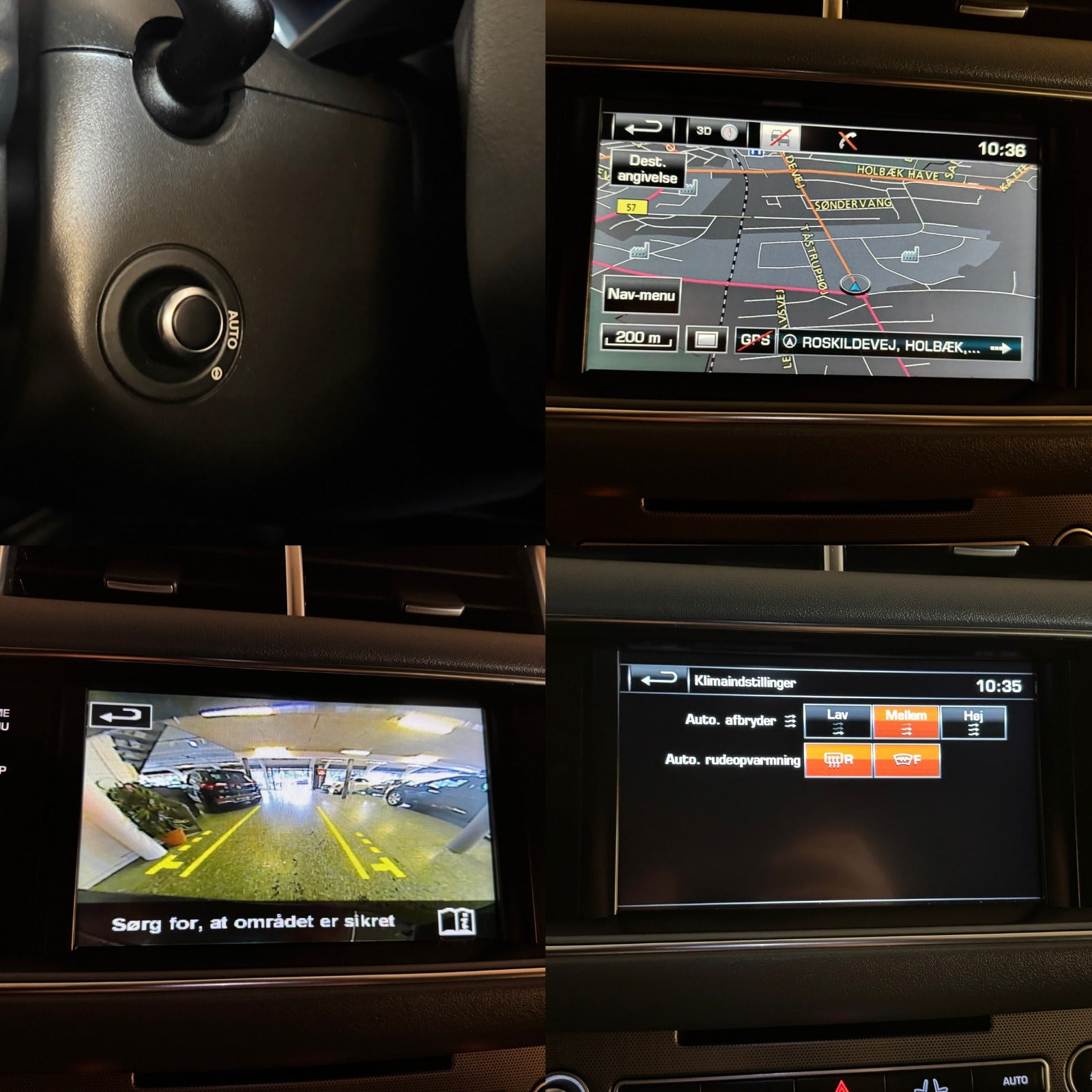Sort Land Rover Range Rover sport fra 2015