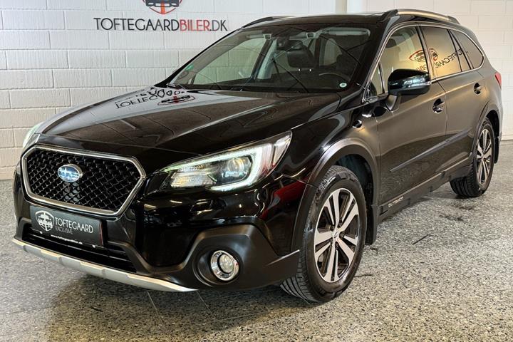 Sort Subaru Outback fra 2018