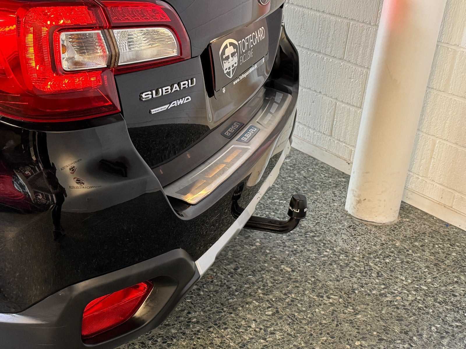 Sort Subaru Outback fra 2018