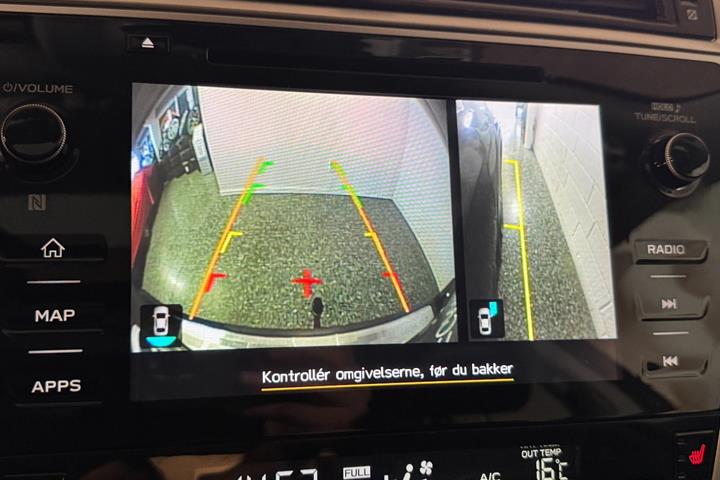 Sort Subaru Outback fra 2018