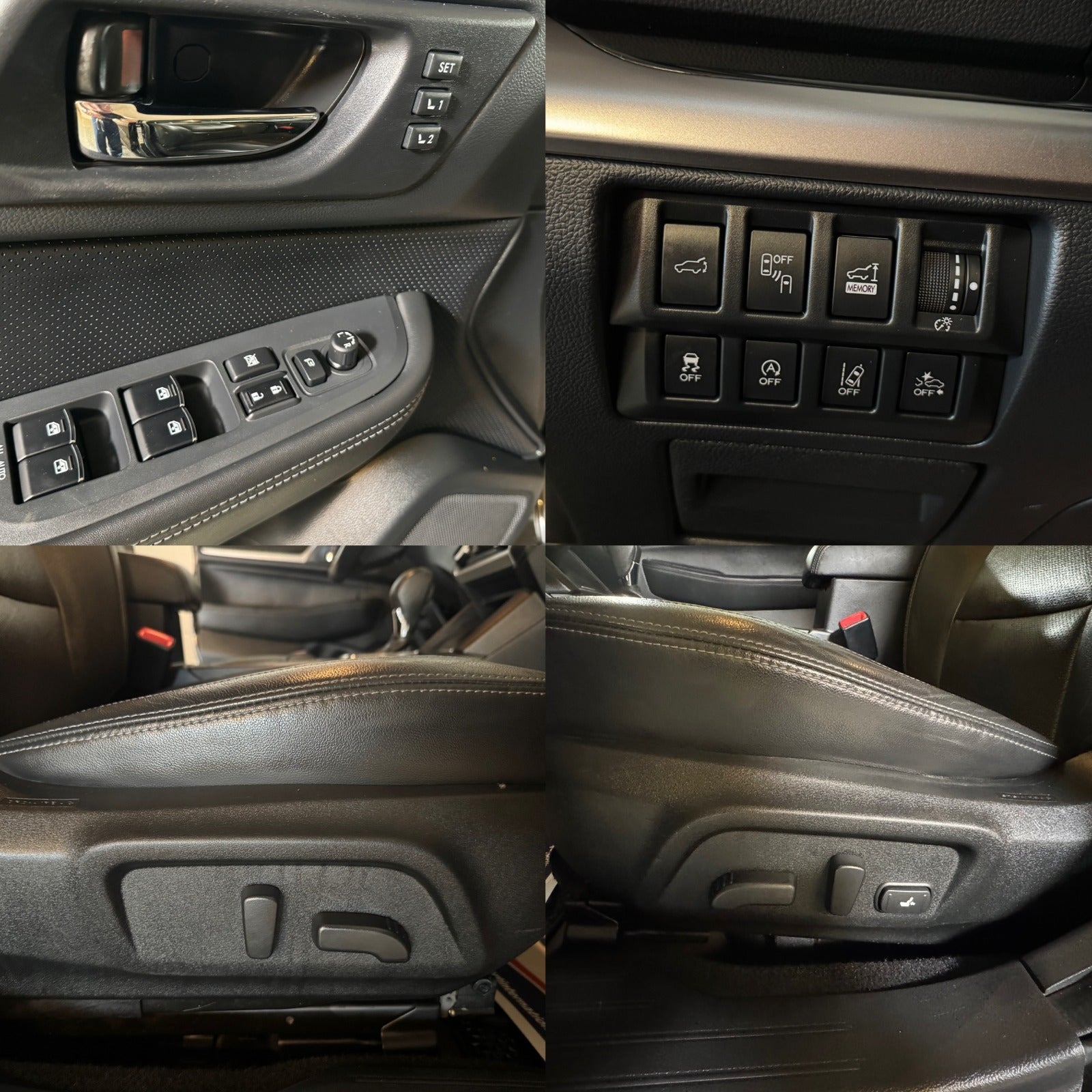 Sort Subaru Outback fra 2018