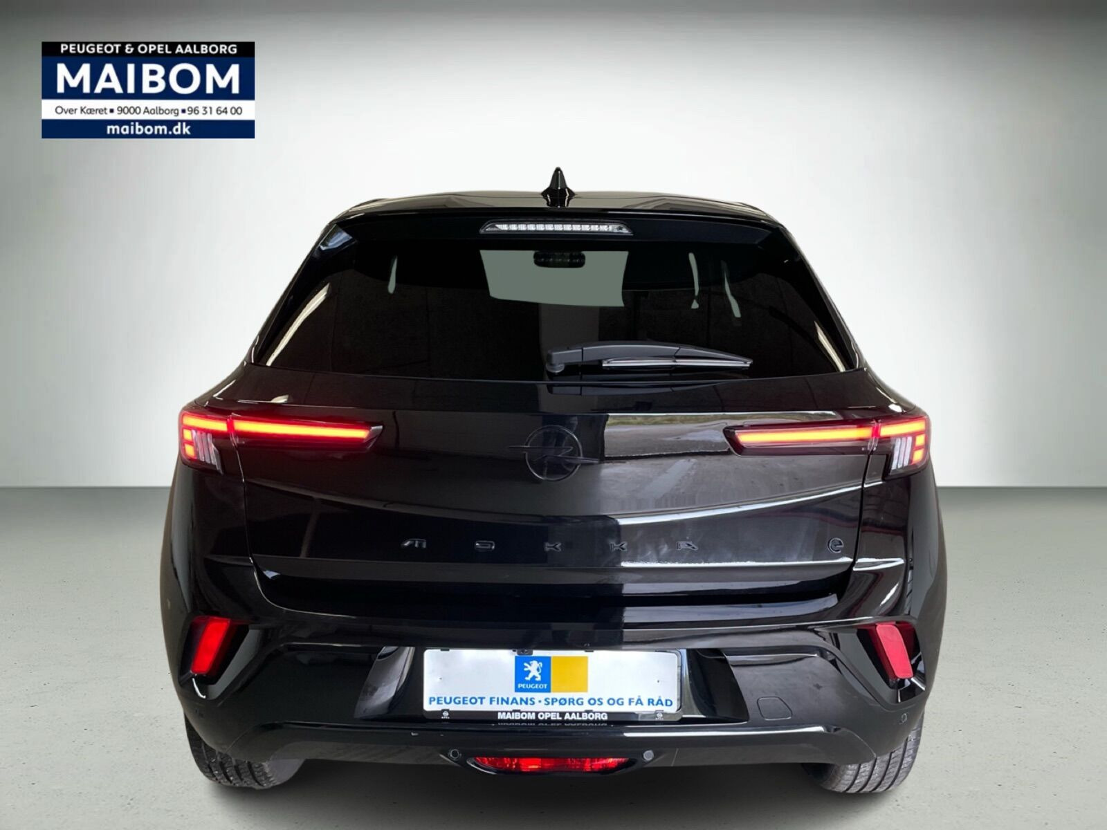 Sort Opel Mokka-e fra 2025