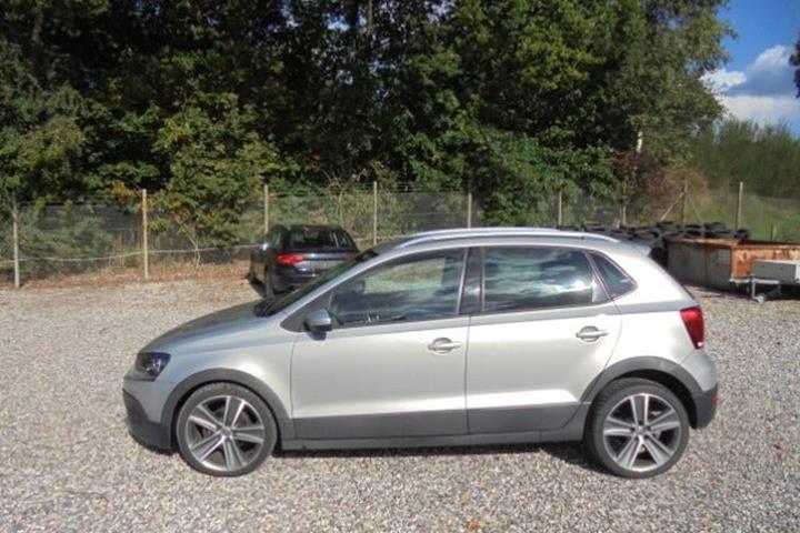 Orange VW Polo Cross fra 2012