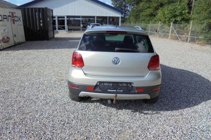 Orange VW Polo Cross fra 2012