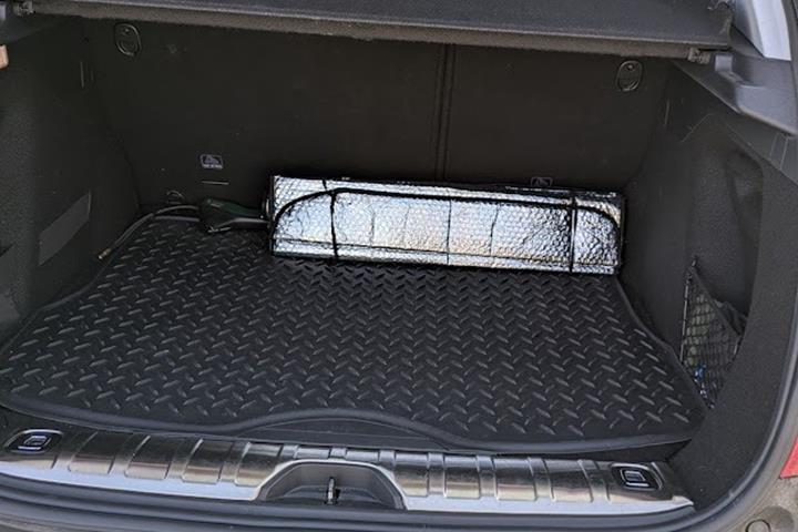 Rød Peugeot 2008 fra 2019