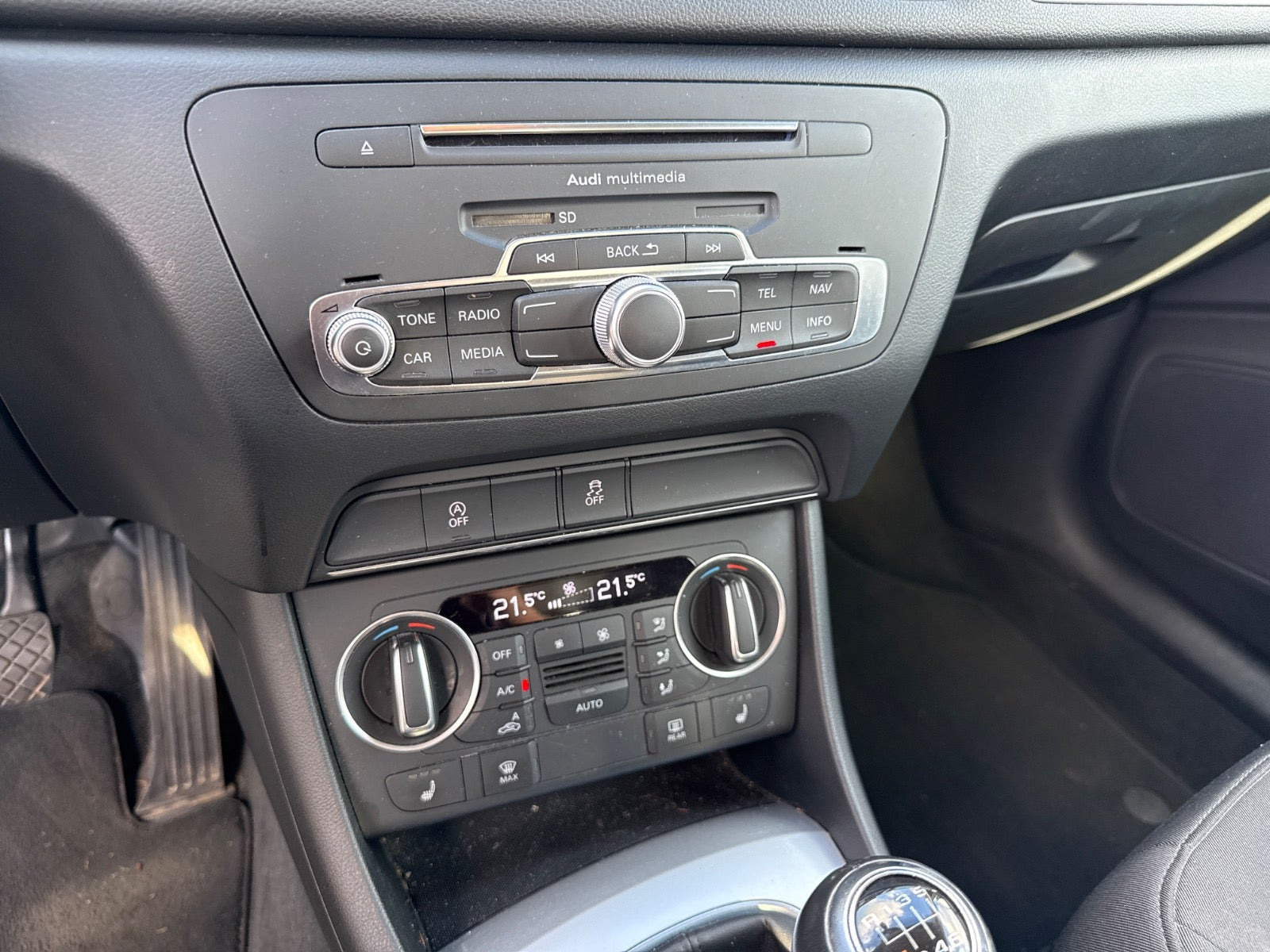 Grå Audi Q3 fra 2018