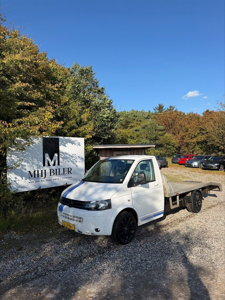 VW Transporter 2,5 Kort TDI m/Lad 130HK Ladv./Chas. 6g