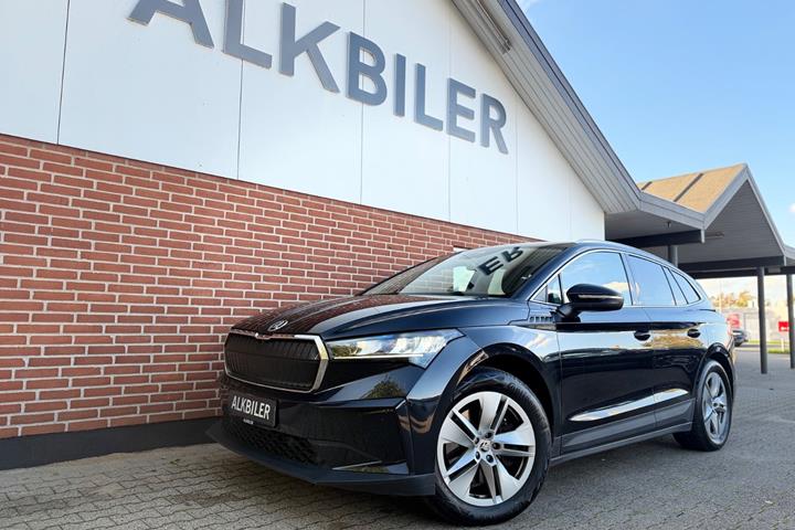 Sort Skoda Enyaq fra 2021