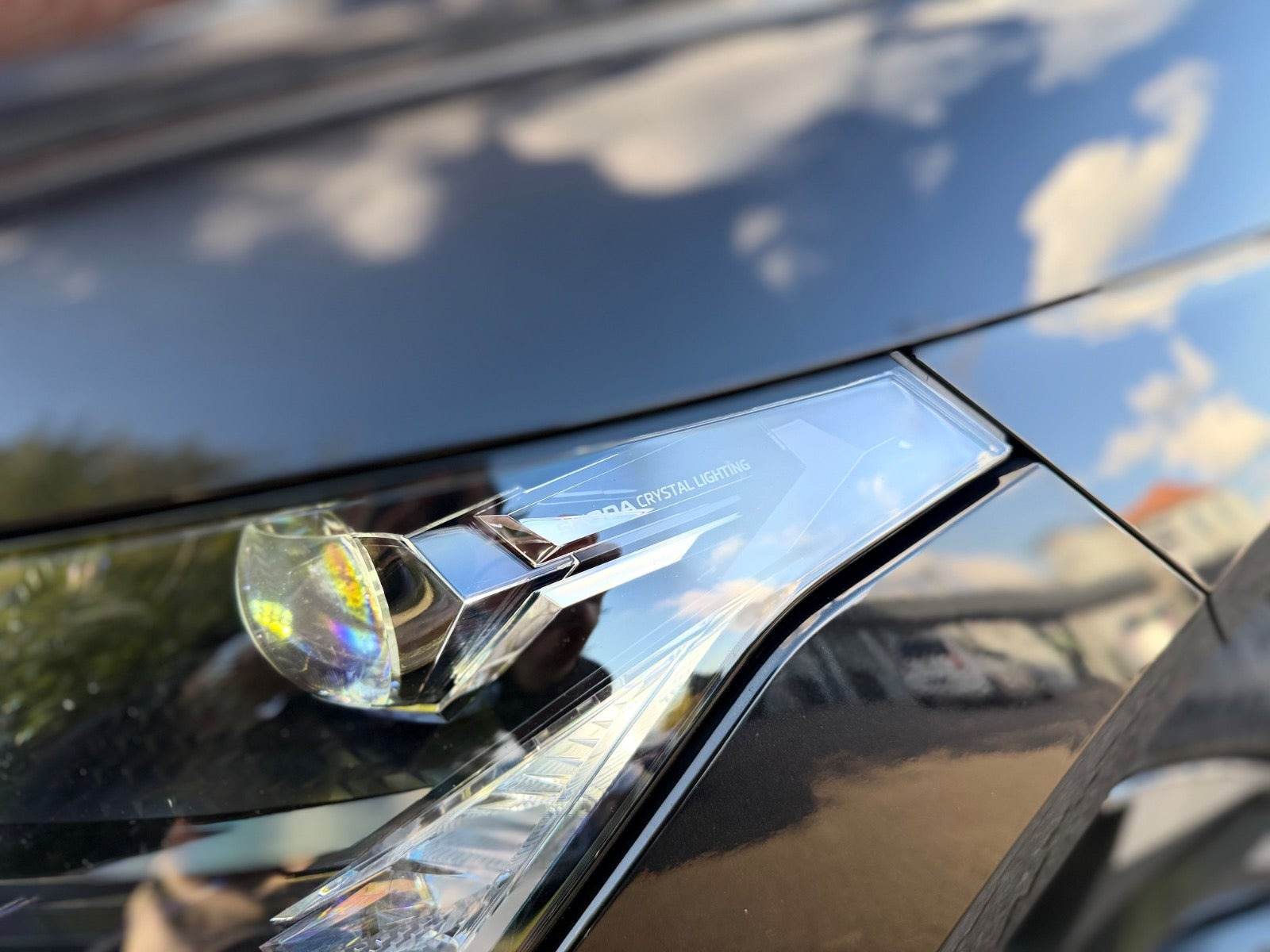 Sort Skoda Enyaq fra 2021